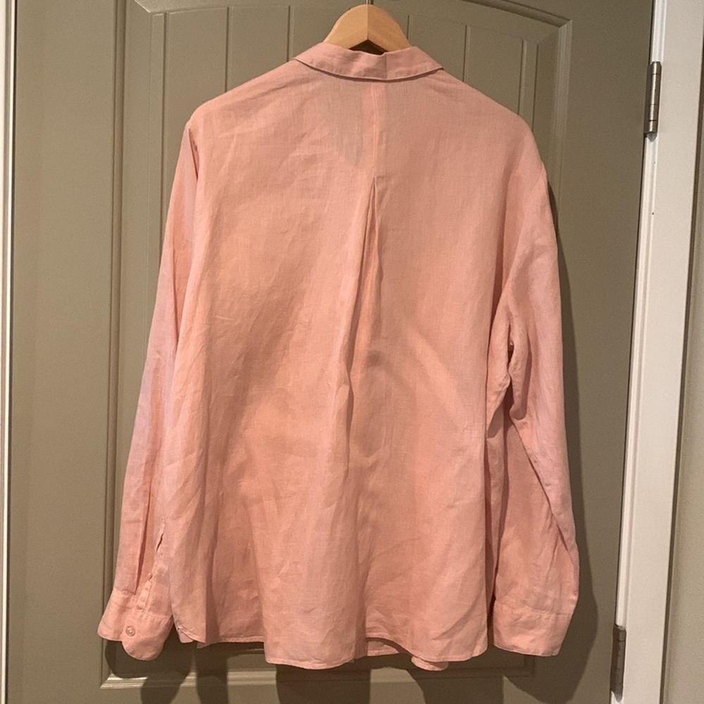 BODEN Linen Button-Up 16 - Picture 4 of 7